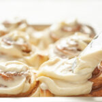 Cardamom Bun with Cream Cheese Frosting