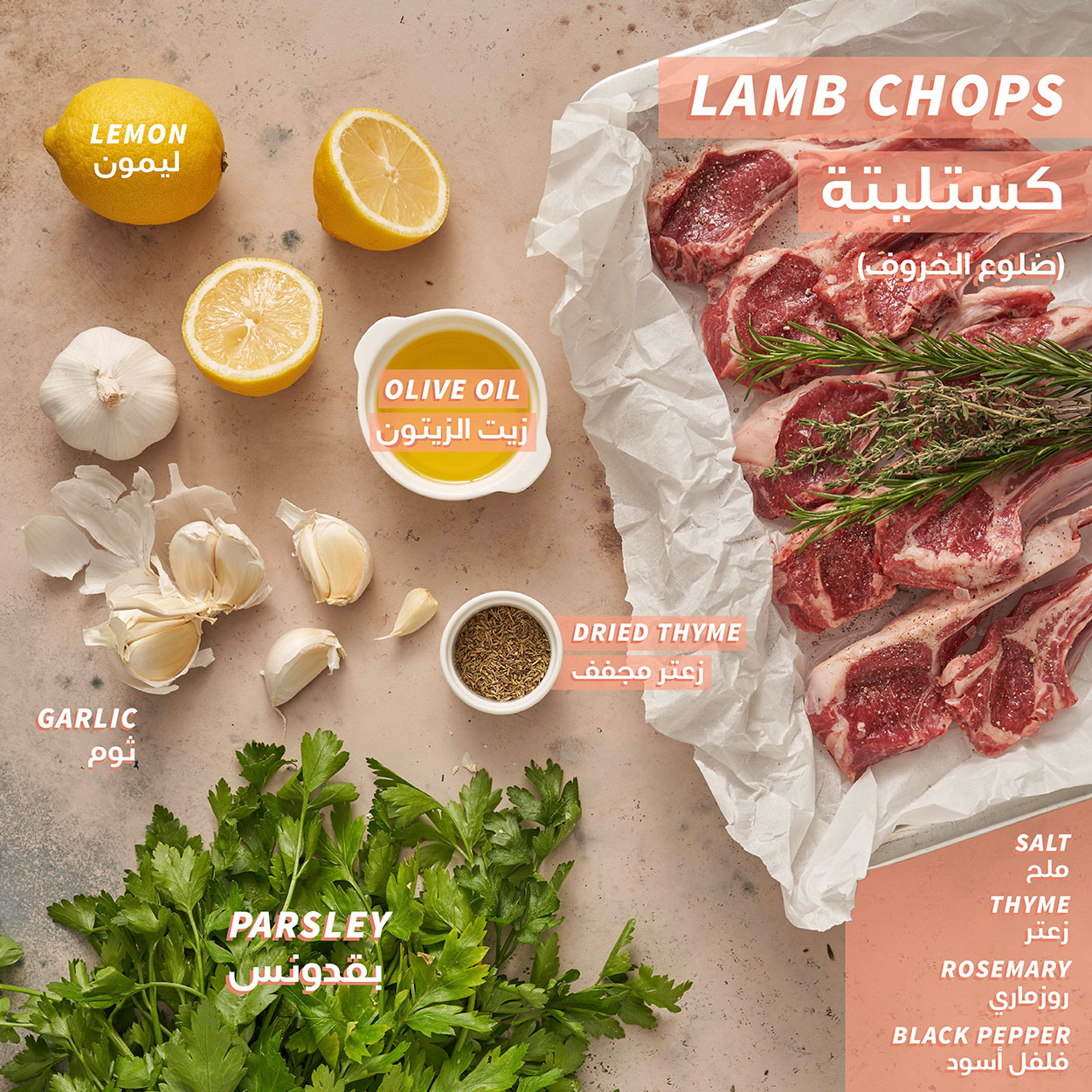 Perfect 15Minute Lamb Chops with Garlic and Herbs The Table Diaries