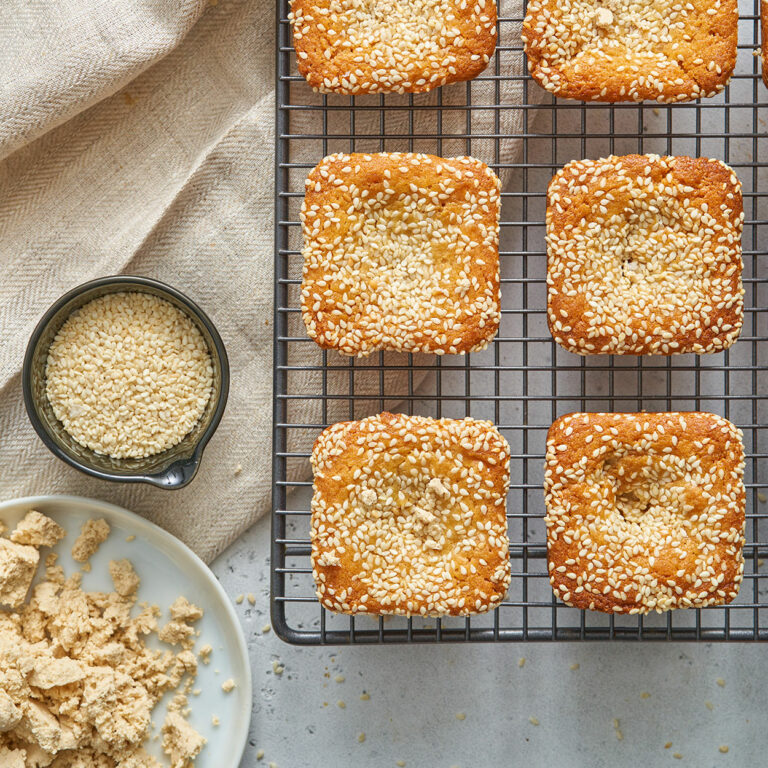 Claire Saffitz's White Chocolate Halva (Halawi) Blondies The Table Diaries