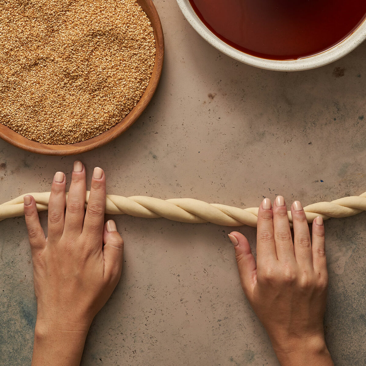 Turkish Simit - The Table Diaries